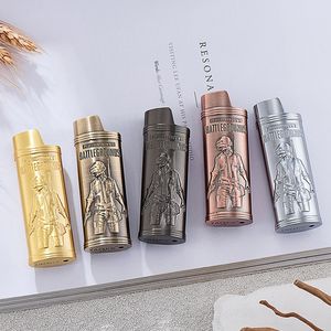 Estuche Protector Metálico Portátil para Encendedor <span class=keywords><strong>Bic</strong></span>, Diseño Retro - Product Image 4