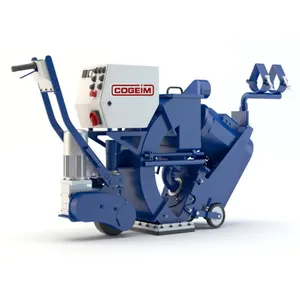 Factory Outlet Warranty Approval Small Single Phase Mobile Road Shot Blasting Machine For Super Small Project