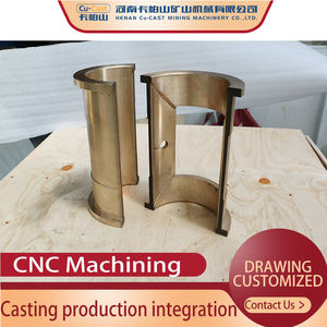 Plaque de guidage en acier C95400 pour concasseur, raccords de tuyauterie en cuivre et bronze, résistants à l'usure, pour l'extraction minière et le traitement des minerais - Product Image 2