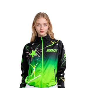 Diseño personalizado Baile Calentamiento Sublimación Cheer Practice Wear Chaquetas Cheerleading Warm up Outwear - Product Image 2