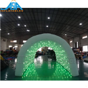 <span class=keywords><strong>Tunnel</strong></span> d'entrée d'événement lumineux gonflable avec lumière LED pour fête - Product Image 2