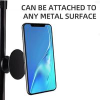 Support de téléphone magnétique double face rotatif à 360 degrés, antidérapant, anti-corrosion, portable pour la maison, la salle de sport, la voiturette de golf