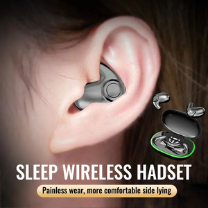 Coupon <span class=keywords><strong>de</strong></span> réduction MD558 – Petits écouteurs Bluetooth intelligents pour le sommeil, parfaits pour l'avion et le métro, mini écouteurs TWS sans fil pour dormir sur le côté - Product Image 5