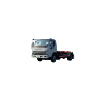 Camion benne à crochet FAW Foton 4x2 léger pour le nettoyage urbain et les services de collecte des déchets résidentiels