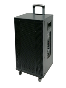 ลำโพงบลูทูธแบบพกพา รุ่น Hot Sale Trolley Ingle ขนาด 12 นิ้ว กล่องไม้สีดำ สำหรับงานปาร์ตี้ เวที ใช้งานกลางแจ้งและในบ้าน - Product Image 4