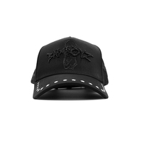 Gorras de béisbol de gamuza personalizadas con forro de satén de 5 paneles al por mayor, modelo A-Frame, G5 Baez Hats B Star, fabricante de gorras personalizadas