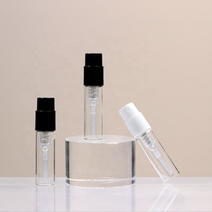 Glass Material 2ml 2.5ml perfume sample bottle vials <b>small</b> perfume flacon with <b>pump</b> spray - Product Image 3