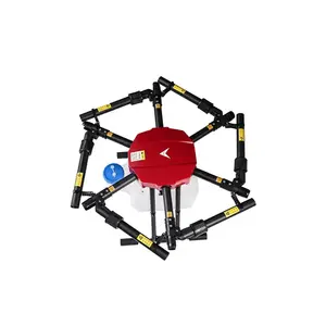 Profesional 6 ejes 16L 16kg agricultura drone rociador marco Agri UAV pulverizadora agricola fertilizante drone marco