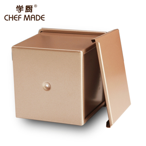 مربع مربع خبز التوست قوالب مخبوزة لصنع الخبز مع غطاء - Product Image 3