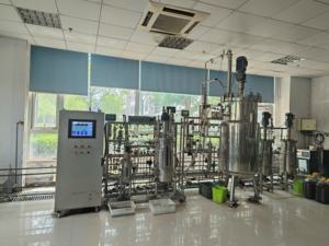 Bailun 5-50-500L 3단계 자동 바이오리액터 PLC 모터 펌프 220V/380V 맞춤형 스테인리스 바이오리액터 - Product Image 4