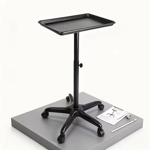 Carrito de Peluquería Moderno con Bandeja, Mueble de Hierro de Alta Calidad para Peluquería - Product Image 3