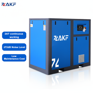 ZAKF จีน ผลิตเครื่องอัดอากาศแบบสกรู 30 แรงม้า 22 กิโลวัตต์ 8 บาร์ 380 โวลต์ 50 เฮิรตซ์ สำหรับอุตสาหกรรม PET - Product Image 4