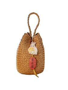 Scatole Regalo e Sacchetti di Carta Personalizzati all'Ingrosso in Stile Vintage con Cesto in Bambù per Mooncake, Confezioni Festive Assortite per Mooncake del Festival di Metà Autunno - Product Image 1