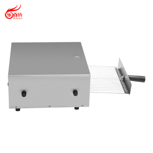 Four à pizza électrique <span class=keywords><strong>professionnel</strong></span> en acier inoxydable, machine à cuire et à confectionner des pizzas, et four à snacks surgelés (DBS-01) - Product Image 3