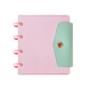Disque de couverture en cuir PU personnalisé Boud Kpop Idol Photocard Collection Stockage en 3 pouces Porte-cartes Photo Classeur d'album à feuilles mobiles - Product Image 4