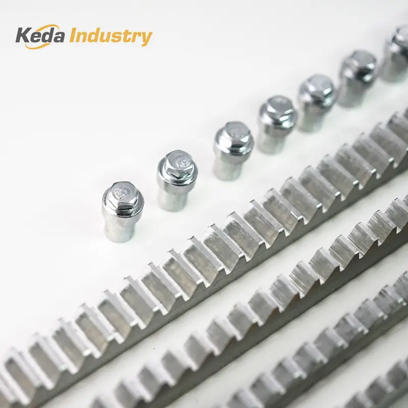 KEDA Customized Cnc M1 Helical Straight Gear Rack and Pinion 22*22*1005mm Rack Gears