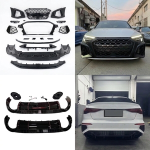 Kit de Carrocería Estilo RS3 para <span class=keywords><strong>Audi</strong></span> A3 S3 8Y 2020-2024 Sedán <span class=keywords><strong>Sportback</strong></span>, Parachoques Delantero con Rejilla y Difusor, Actualización 2020-2024 - Product Image 1