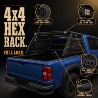 Barra de Proteção Universal em Aço para Caçamba de Caminhonete 4x4 com LED Reforçado OEM ODM
