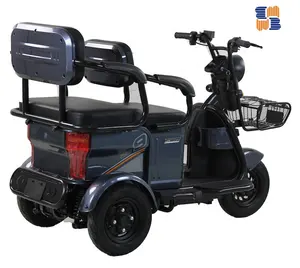 MB-S2 Sepeda Motor 48V Becak Listrik Terbaru untuk Roda Tiga Mobilitas Listrik Sepeda Roda Tiga.