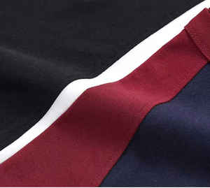 Fabricant Hommes Oversize 250 Grammes Coton Polyester Vente en gros Custom Men T Shirt Heavyweight Shirt Raglan Short Sleeve - Product Image 5