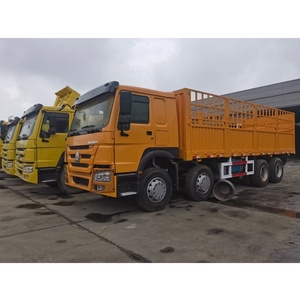<span class=keywords><strong>Camion</strong></span> à plateau Sinotruk HOWO <span class=keywords><strong>d</strong></span>'<span class=keywords><strong>occasion</strong></span> abordable 8*4, transporteur de charges lourdes, idéal pour le transport de marchandises polyvalent - Product Image 3