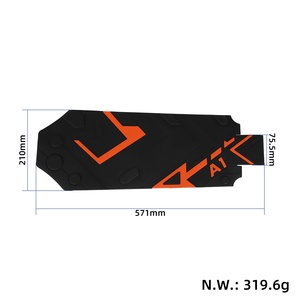 KuKirin Rear Footrest Pedal Foot Silicone Pedal <b>Pad</b> for Kukirin A1 <b>Electric</b> Scooter Foot Pedal <b>Pad</b> Deck Rubber <b>Pad</b> Replacement - Product Image 2