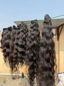 Extensiones de Cabello Humano Natural Ondulado del Sur de la India, de un Solo Donante, Trama Virgen, Calidad Premium, Suaves, para Peinados Modernos - Product Image 6