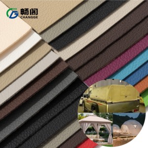 Film vinyle synthétique en PVC haute résistance à l'usure, anti-âge, imperméable, anti-UV, résistant aux rayures pour sièges de voiture et revêtement de toit - Product Image 6