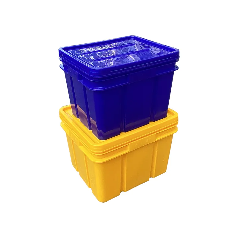 30L Rectangular Plastic Bucket 7 Gallon Toy Storage Container