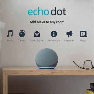 <span class=keywords><strong>Alexa</strong></span> de <span class=keywords><strong>5</strong></span>.ª Generación para Echo Dot <span class=keywords><strong>5</strong></span> con Reloj LED, Altavoz Bluetooth Inteligente Integrado, Control por Voz, Sistema de Audio Inteligente para el Hogar - Product Image 5