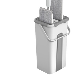 Flat <b>Mop</b> Microfiber Rectangular Dry Wet Dual Use For Home Cleaning - Product Image 2