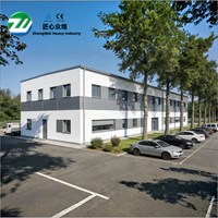 Structures en acier préfabriquées pour entrepôts, ateliers, bureaux, hangars, bâtiments, installation rapide