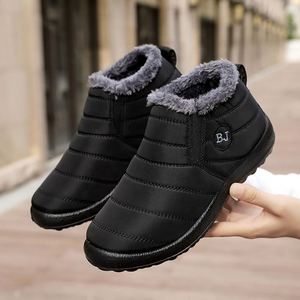 New Snow Boots Waterproof Winter Footwear Plus Size 47 Non-Slip Unisex Ankle Winter Boots - Product Image 1