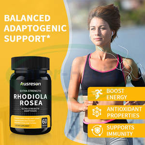Ausreson OEM 500mg <span class=keywords><strong>Rhodiola</strong></span> <span class=keywords><strong>Rosea</strong></span> 추출물 캡슐 유기 에너지 보충제 <span class=keywords><strong>Rhodiola</strong></span> <span class=keywords><strong>Rosea</strong></span> 캡슐 초점과 기분 지원 - Product Image 3