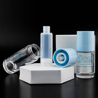 Flacon pompe moussant en verre rechargeable pour cosmétiques, distributeur de lotion, conteneur de mousse de voyage