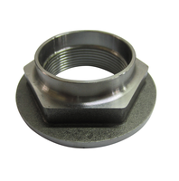 Tuerca hexagonal de torque prevalecedor de acero SCM435 de alta resistencia y resistente al desgaste, autoblocante, para equipos de construcción