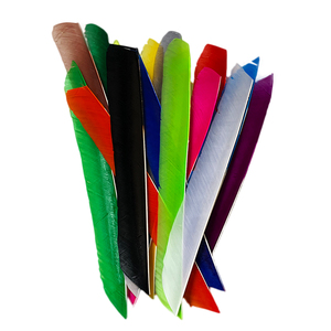 18cm Grind White Arrow Turkey Feather Utilisation sur la flèche de tir à l'arc - Product Image 5