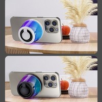 M2 RGB en plastique magnétique pour mini caisson de basses 5.3, audio bidirectionnel, prise en charge de l'application, commande vocale, autonomie de 3 à 5 heures, portable, extérieur