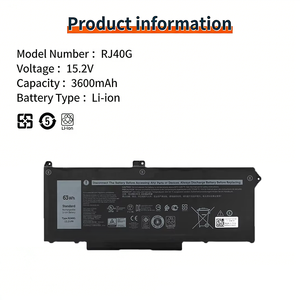 <span class=keywords><strong>Batterie</strong></span> d'ordinateur <span class=keywords><strong>portable</strong></span> d'usine RJ40G 075X16 pour <span class=keywords><strong>DELL</strong></span> Latitude 14 5420 Latitude 15 5520 Precision 15 3560 Batteries rechargeables pour ordinateur <span class=keywords><strong>portable</strong></span> - Product Image 2