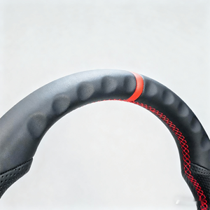 Ventas calientes de fábrica YPB106 para volante de coche de línea de posicionamiento rojo de cuero completo modificado Accord de décima generación 18-23 - Product Image 4