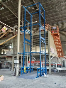 Elevador Hidráulico de Carga con Riel Guía de Alta Seguridad <span class=keywords><strong>para</strong></span> Almacén con Dispositivos de Seguridad - Product Image 3