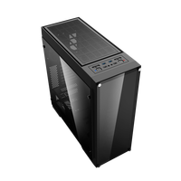 Boîtier d'ordinateur de jeu GameMax Full Tower Infinity ARGB Light en verre trempé pour ordinateur de bureau, expérience visuelle améliorée