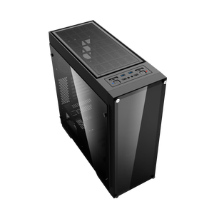 Boîtier d'ordinateur de jeu GameMax Full Tower Infinity ARGB Light en verre trempé pour ordinateur de bureau, expérience visuelle améliorée - Product Image 4