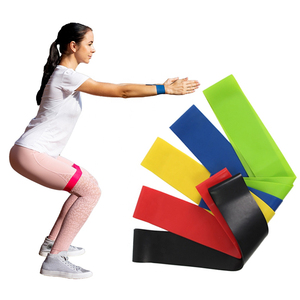 Bandes de résistance en latex mini en TPE personnalisées avec logo pour le yoga et le fitness, équipement d'entraînement pour l'exercice et l'étirement - Product Image 6