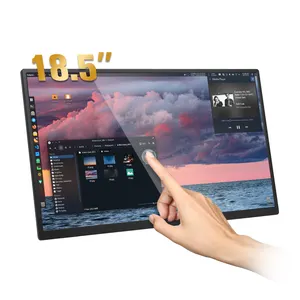 צג זול 15.6 אינץ' 18.5 אינץ' 1080p 1920x1080 צג נייד USB מסוג C לטלפון חכם PS4 מחשב נייד Mac