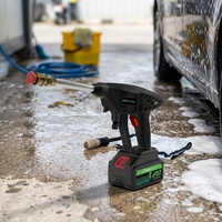 Pulvérisateur agricole électrique en plastique et métal à batterie lithium, pistolet à eau pour le lavage de voitures