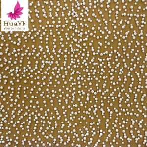 Hy1796 Pháp Trắng Chất Lượng Cao Ngọc Trai Chỉ Đính Cườm Ren Đám Cưới Váy Cưới Độ Màu Mật Độ Hiệu ứng Bán Buôn Châu Phi - Product Image 2