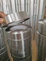 Ruban adhésif en aluminium sans support de 38 mm x 680 m à haute adhérence pour la réparation des congélateurs et les applications d'étanchéité des tuyaux de réfrigération
