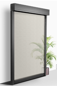 Pergola motorisée avec écran zippé intégré <span class=keywords><strong>pour</strong></span> patio, jardin, véranda, pavillon, stores enrouleurs automatiques - Product Image 3