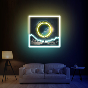 Letrero de Neón Personalizado, Luces Decorativas LED Acrílicas para Dormitorio, Arte Mural con Forma de Corazón de 5m, Diseño Gratuito con Decoraciones de Pared de Neón LED Acrílicas - Product Image 5